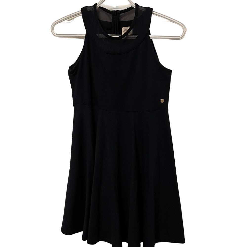 Girls Armani Junior Navy Dress Size 12